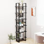Voir la diapositive 1 : VIDAXL Etagere de rangement Gris 60x30x210 cm Bois d'ingenierie