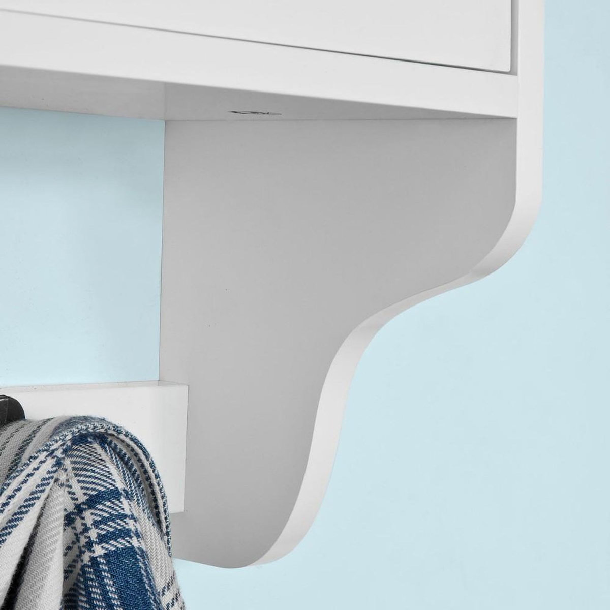 SOBUY SoBuy - Patère Murale à deux tiroirs - Moderne - FRG178