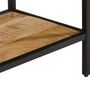 Voir la diapositive 5 : VIDAXL Table console 100x35x70 cm bois de manguier massif brut
