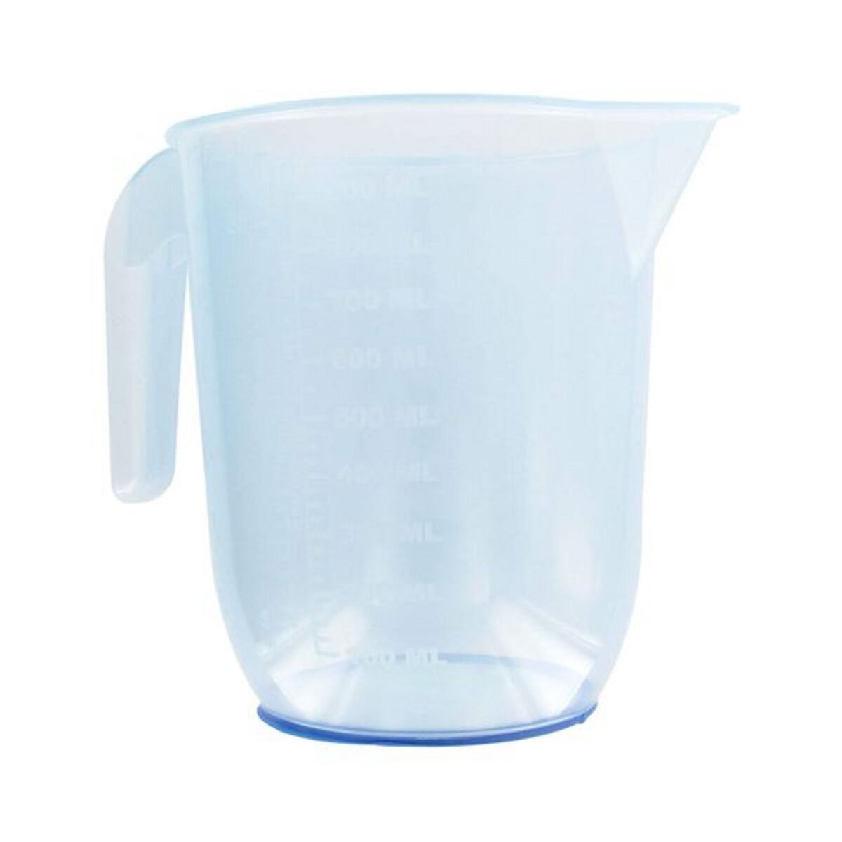 Fackelmann - Verre doseur transparent en plastique 1 litre Fackelmann Basic