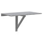 Voir la diapositive 2 : VIDAXL Table murale pliable Sonoma gris 100x60x56 cm Bois d'ingenierie