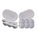 BJORN Service Les Essentiels STONE - 18 pièces - Gris lune