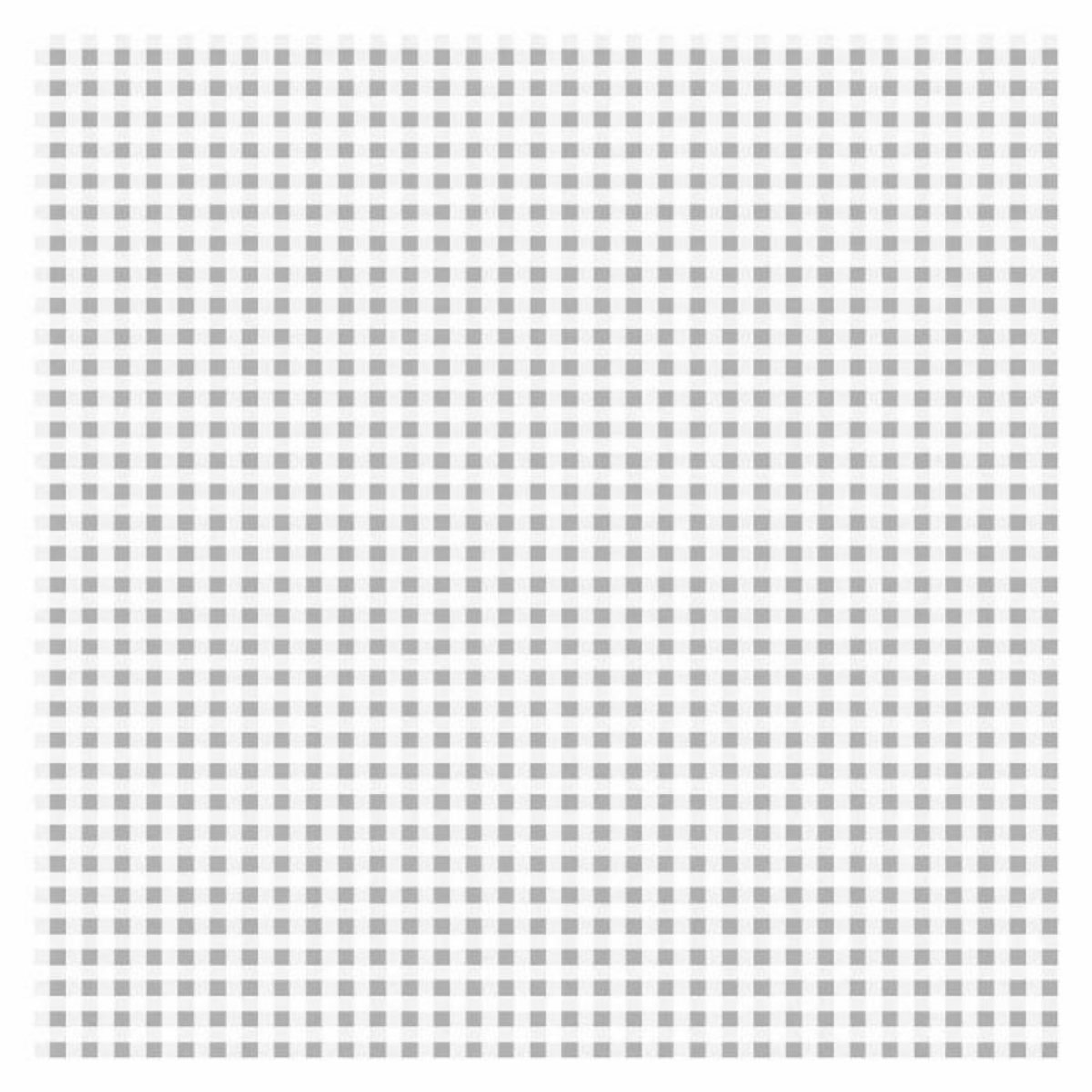 Paris Prix Lot de 20 Serviettes en Papier  Carreaux  33x33cm Gris