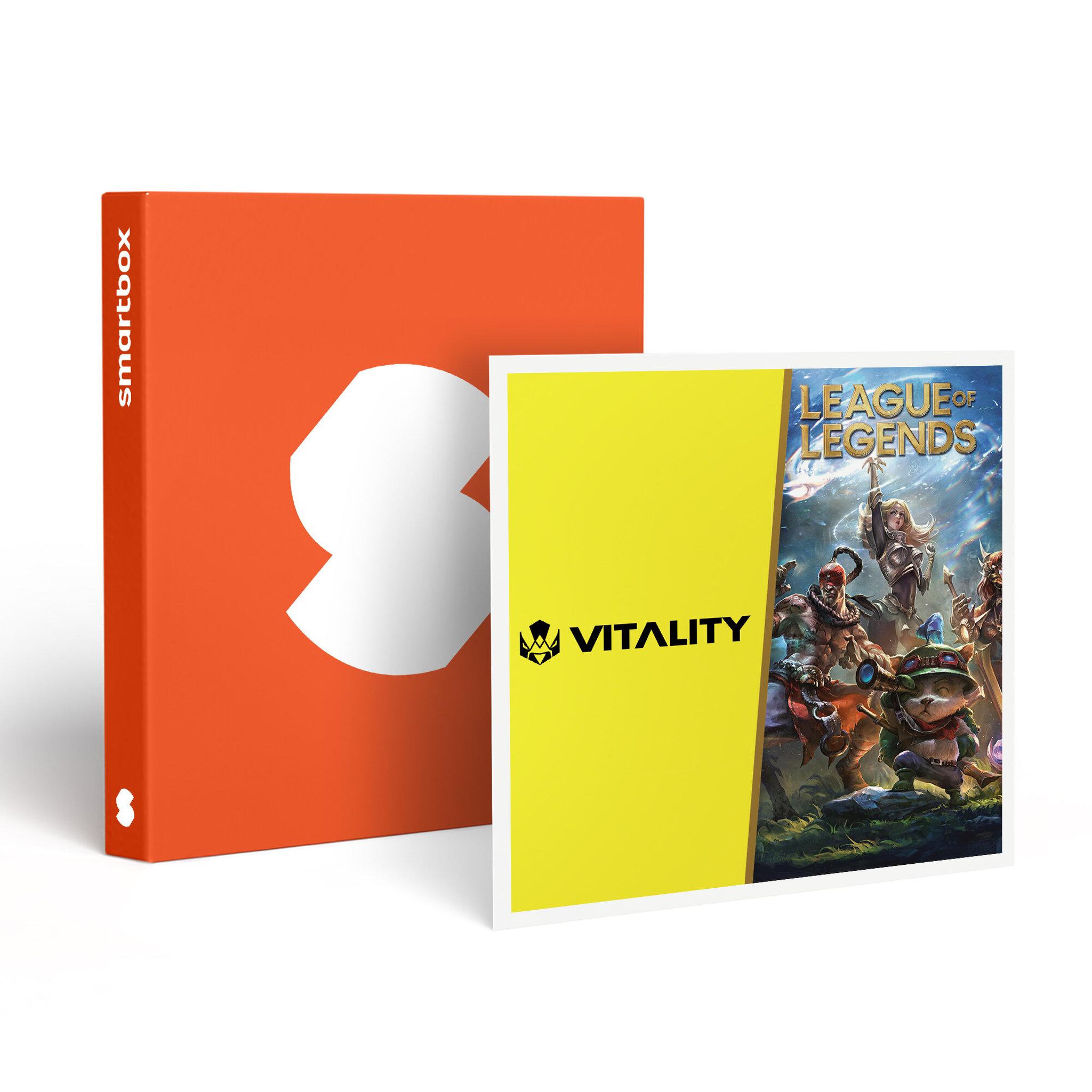 Smartbox Bon cadeau de 59,90 € sur l'e-shop de la Team Vitality et de 20 € sur League of Legends - Coffret Cadeau Multi-thèmes