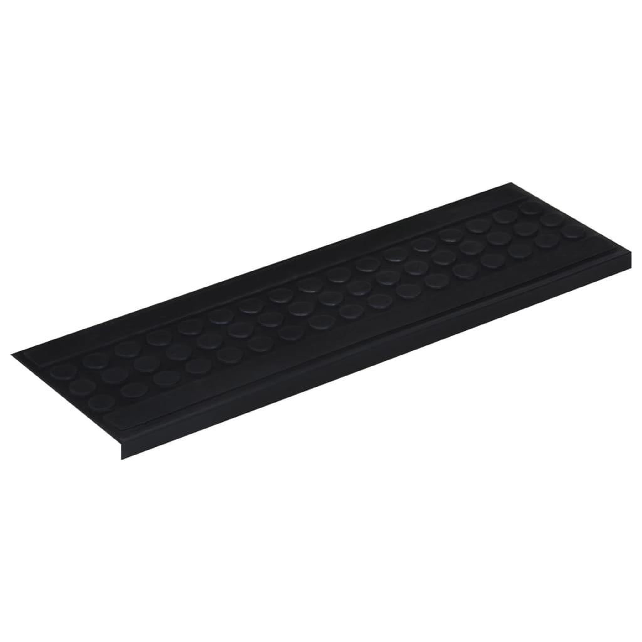 Voir la diapositive 4 : VIDAXL Marches d'escalier 10 pcs 25x75 cm caoutchouc