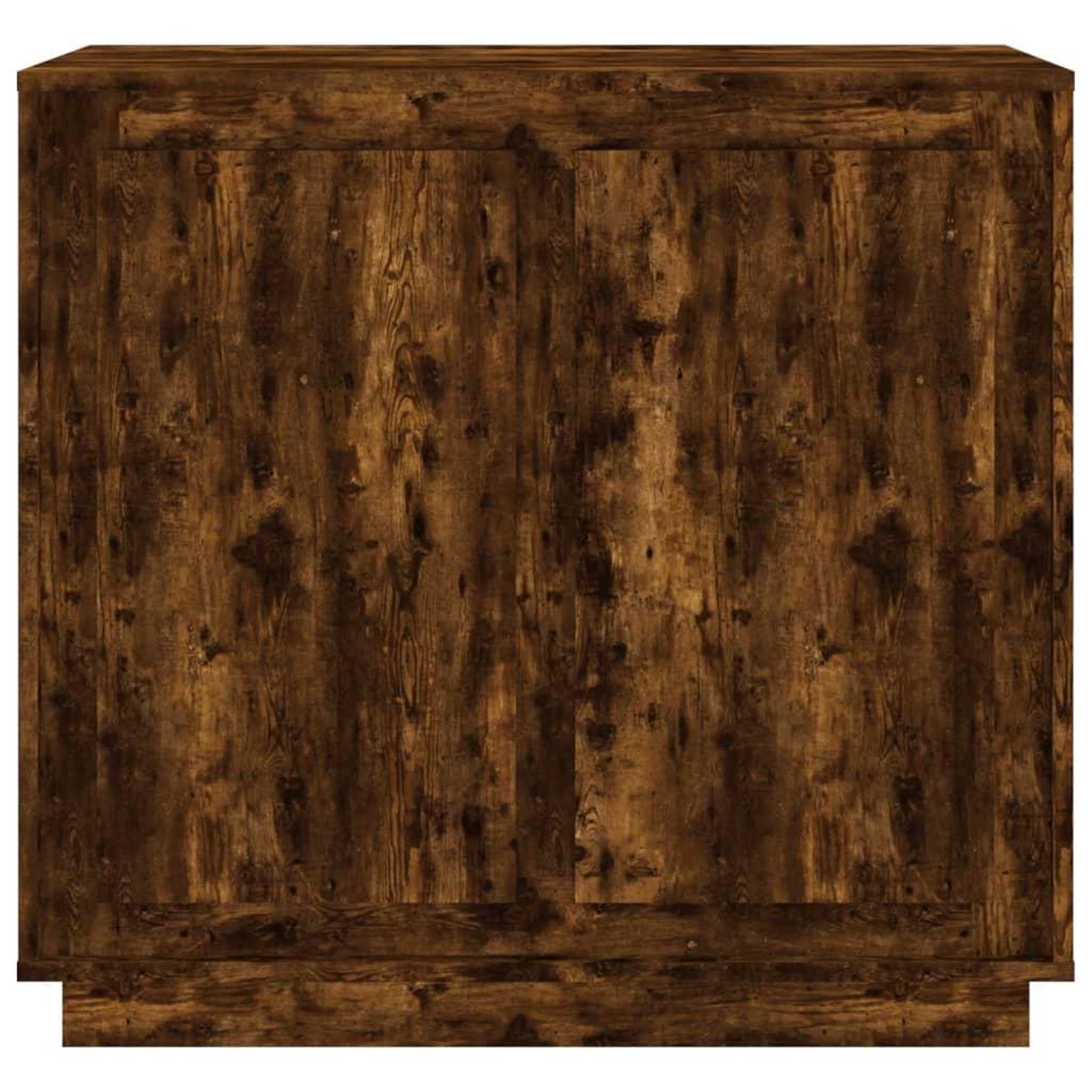 Voir la diapositive 5 : VIDAXL Buffet chene fume 80x34x75 cm bois d'ingenierie