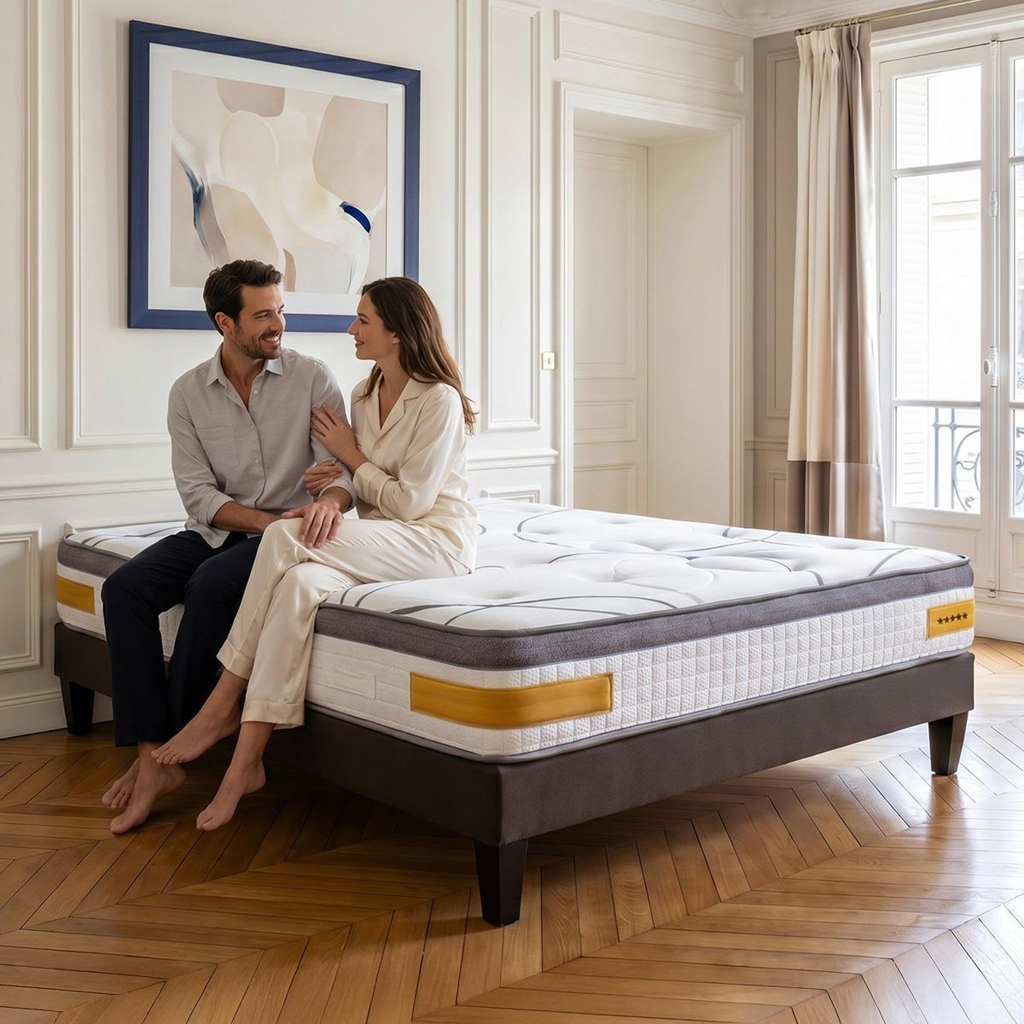 Voir la diapositive 2 : BELLECOUR Bellecour literie | matelas linkoping | mousse avec mémoire de forme