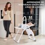 Voir la diapositive 2 : KINDERKRAFT Chaise haute 2en1 tummie pratique et confortable