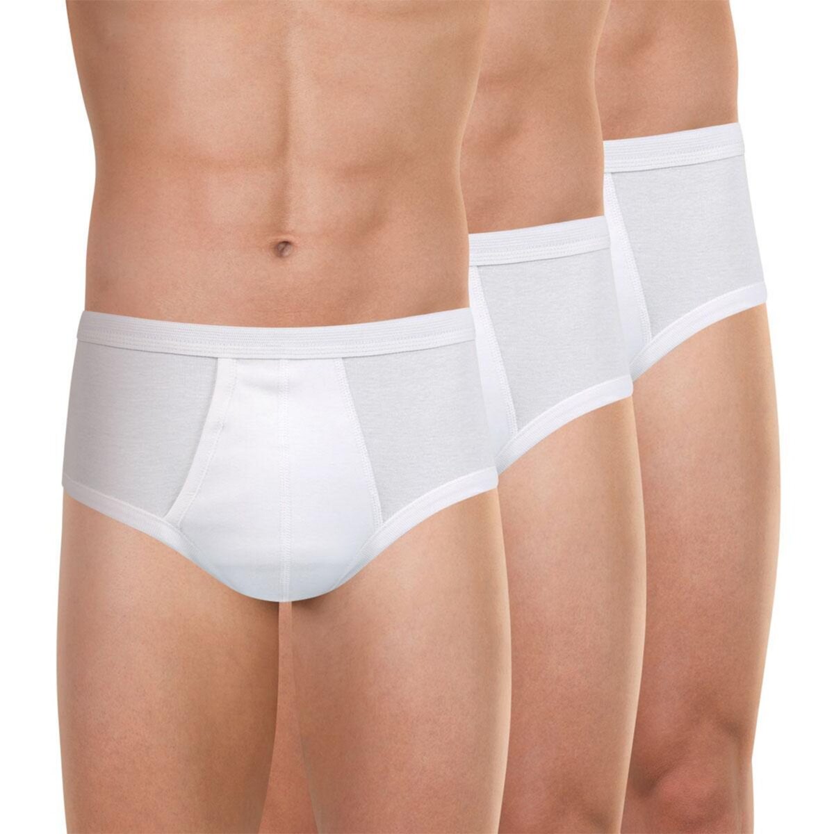 Eminence Lot de 3 slips homme taille haute ouvert Les Classiques