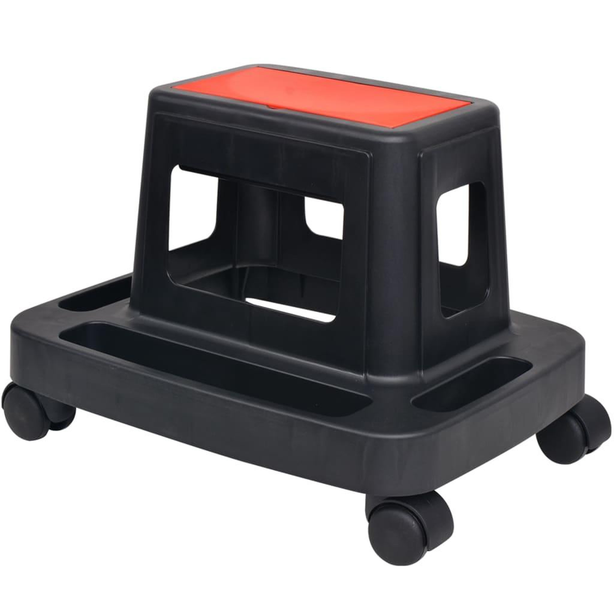 VIDAXL Tabouret d'atelier roulant avec rangement 150 kg