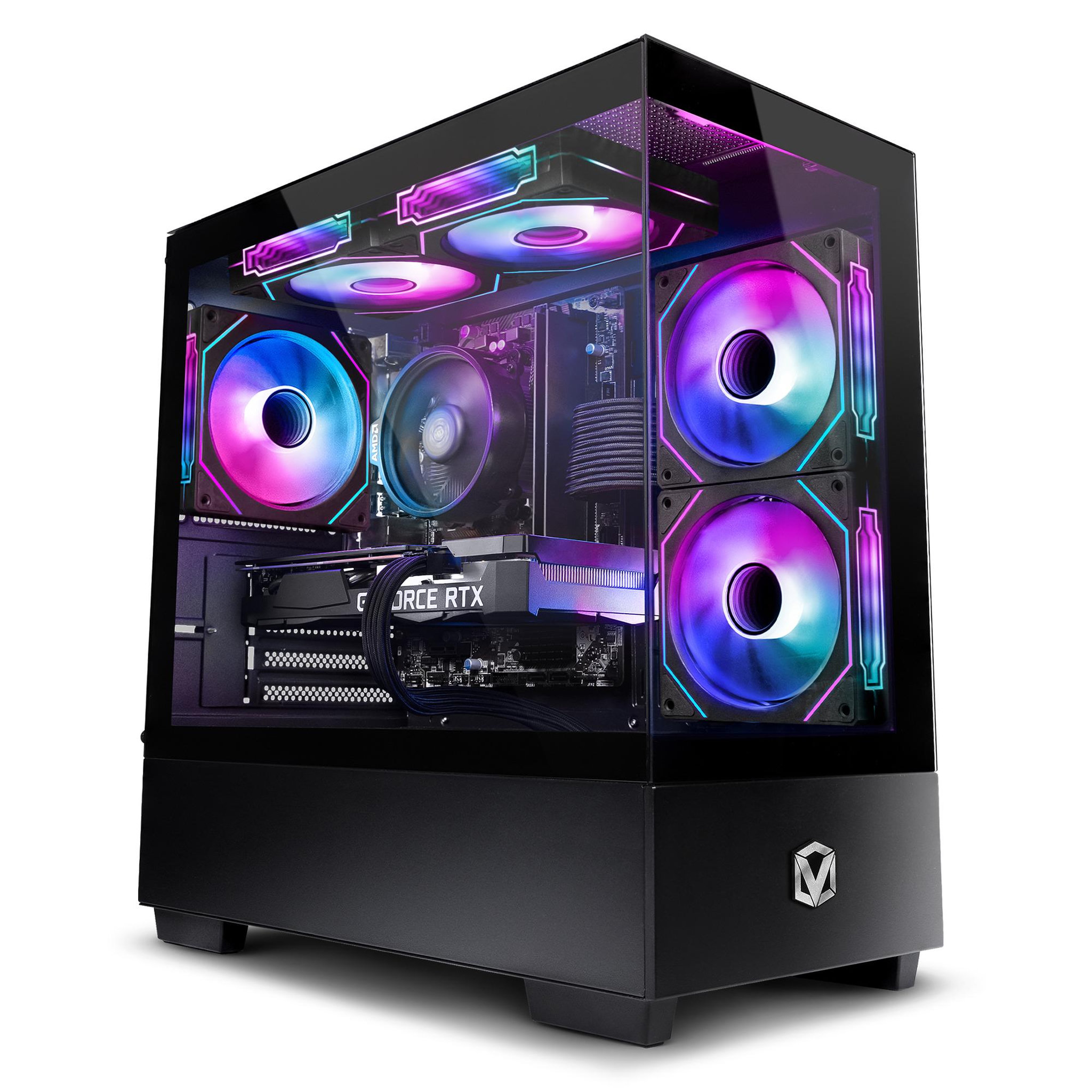 VIBOX PC Gamer - Ryzen 5 5500, RTX 5060, 16 Go RAM, 1 To SSD, Windows 11, WiFi 6 + Bluetooth 5.4