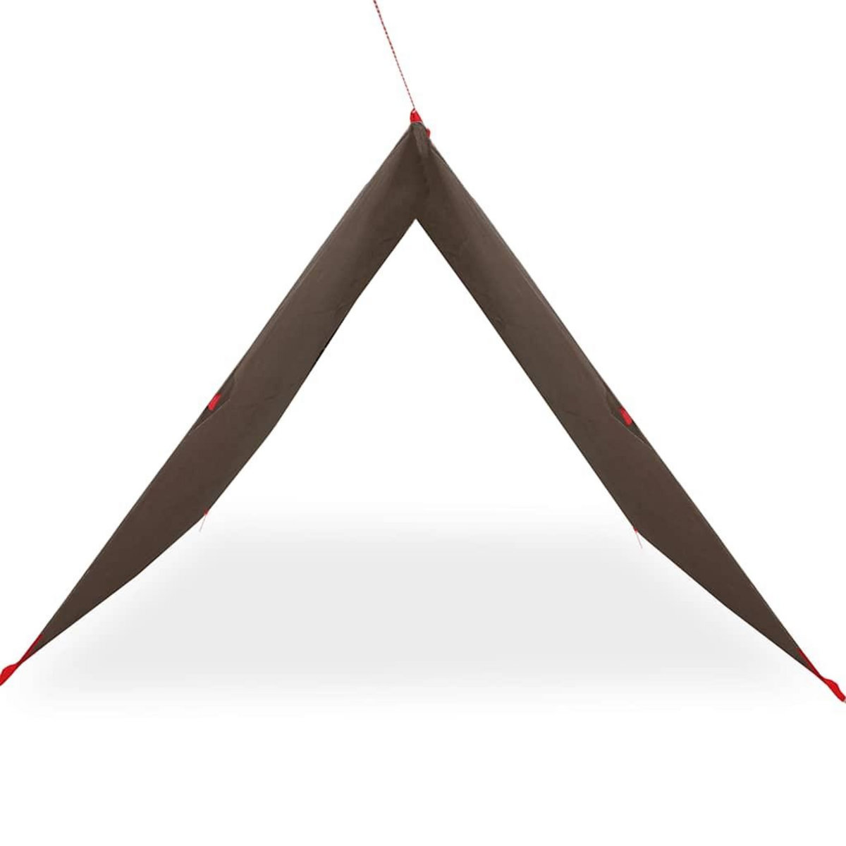 VIDAXL Bache de camping marron 451x420 cm impermeable