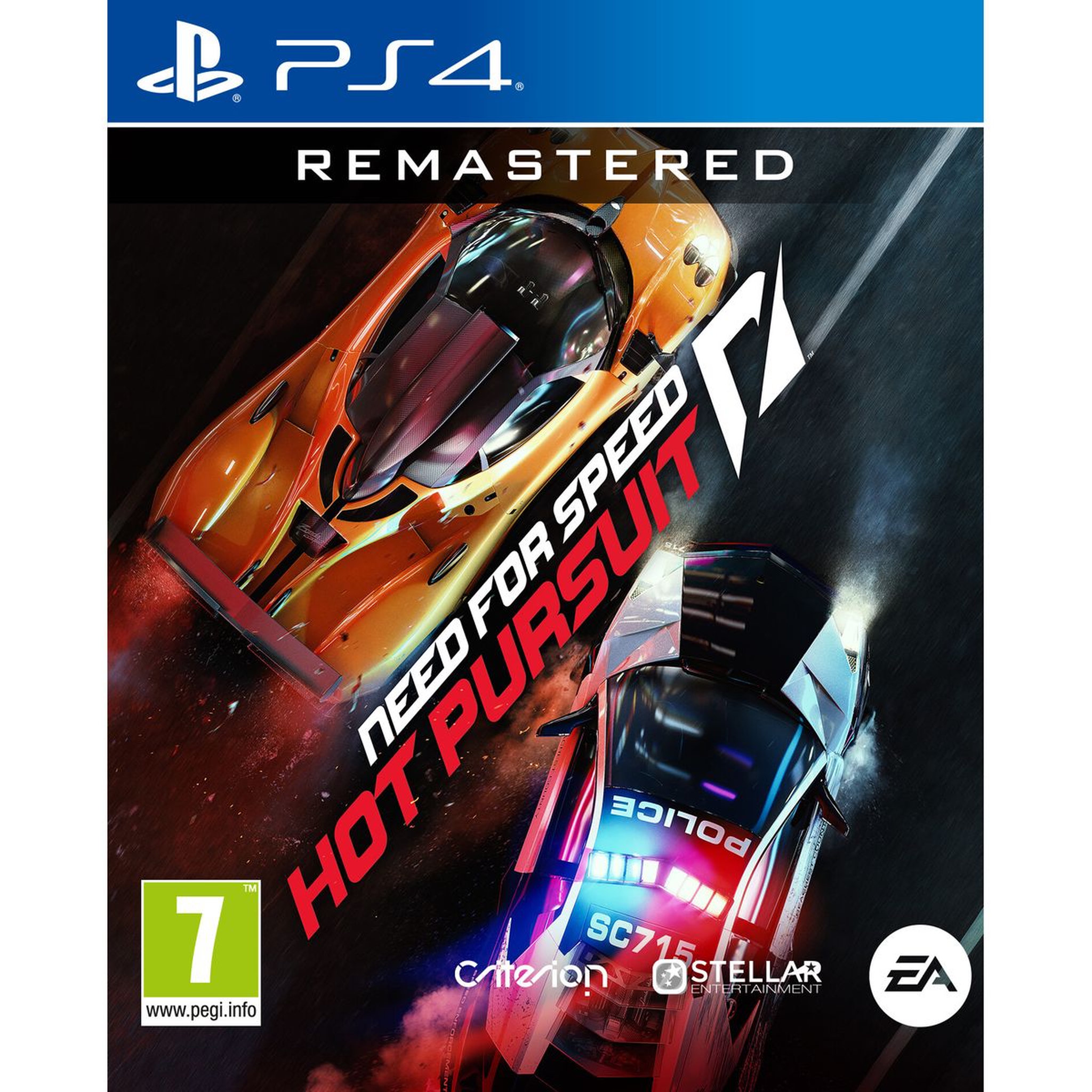 Voir la diapositive 1 : Electronic Arts Need for Speed Hot Pursuit Remastered PS4