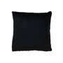 Voir la diapositive 2 : Paris Prix Coussin Déco Tricoté  Twist  45x45cm Noir