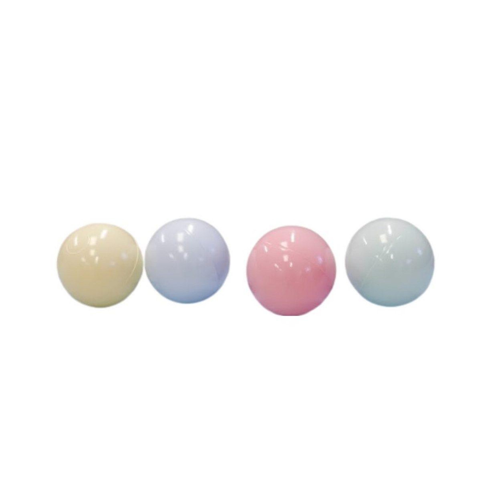 IGLU 500 balles de jeu en mousse pastels clairs