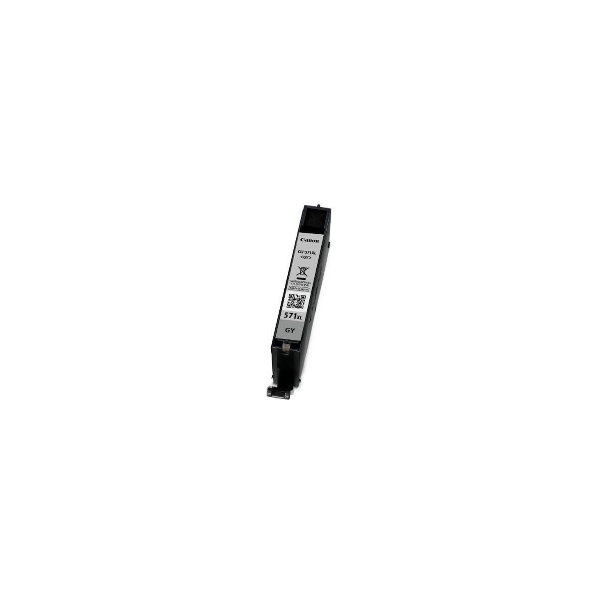 Voir la diapositive 2 : Canon Cartouche d'encre originale cli-571 xl grise haute capacité - 0391c001