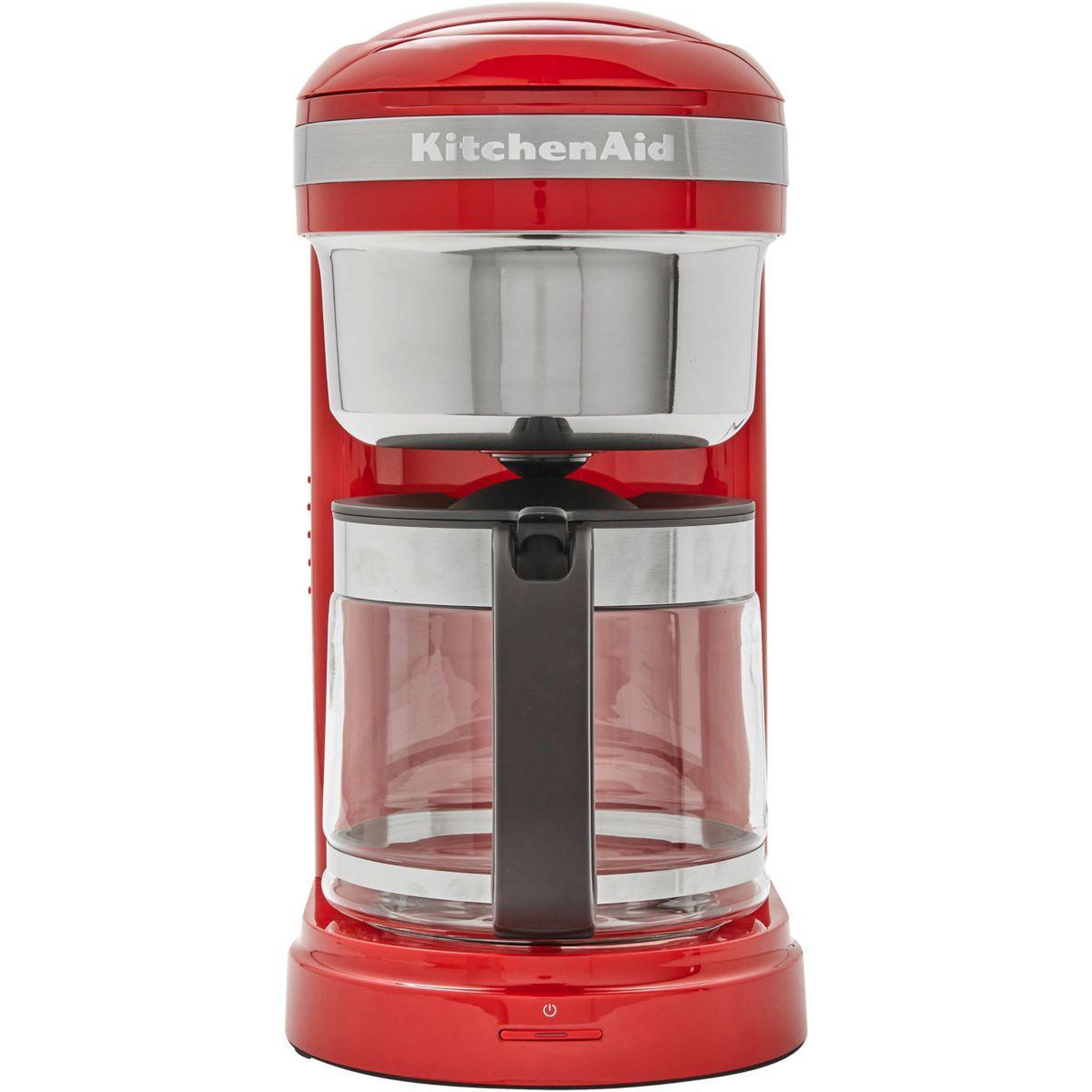Voir la diapositive 2 : KitchenAid Cafetière filtre 5kcm1209eer rouge empire
