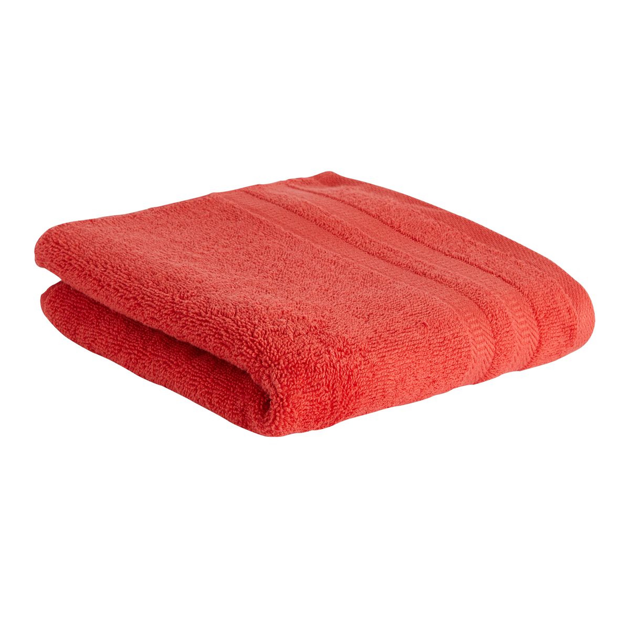 Voir la diapositive 1 : ACTUEL Serviette invité unie en coton 450 g/m²