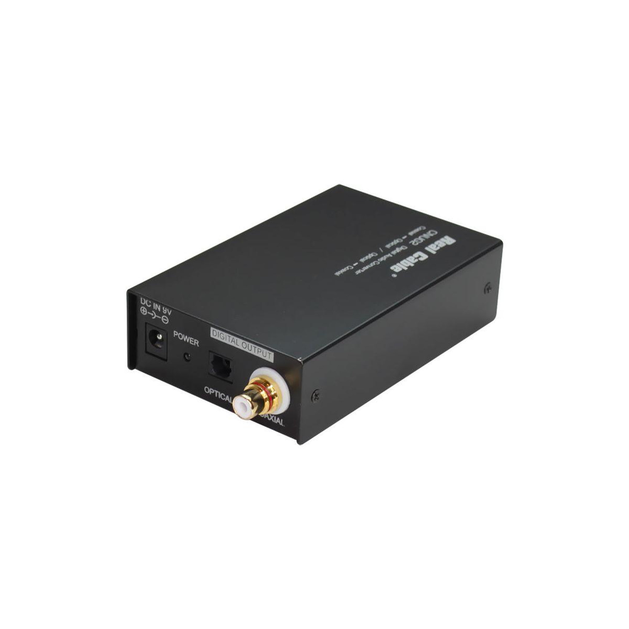Voir la diapositive 2 : Real Cable Dac numérique optique coaxial