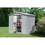 Voir la diapositive 1 : Yardmaster Abri de jardin métal - 3,69m² - YARDMASTER