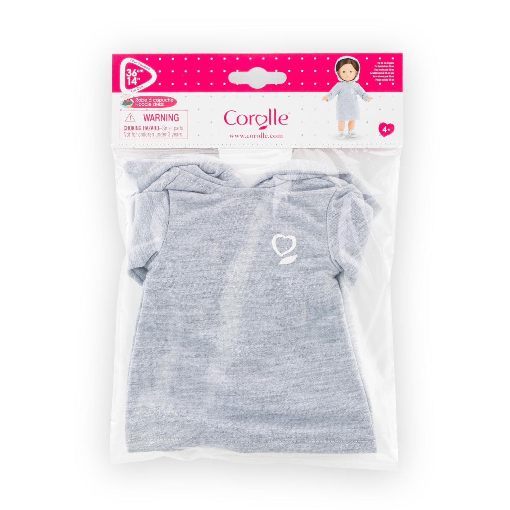 Voir la diapositive 3 : Corolle Robe à Capuche pour poupée ma Corolle