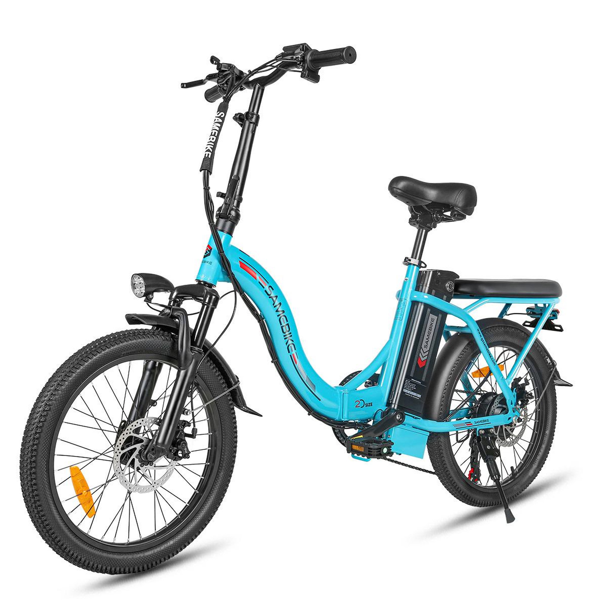 Voir la diapositive 2 : SAMEBIKE Vélo électrique pliant de ville SAMEBIKE CY20