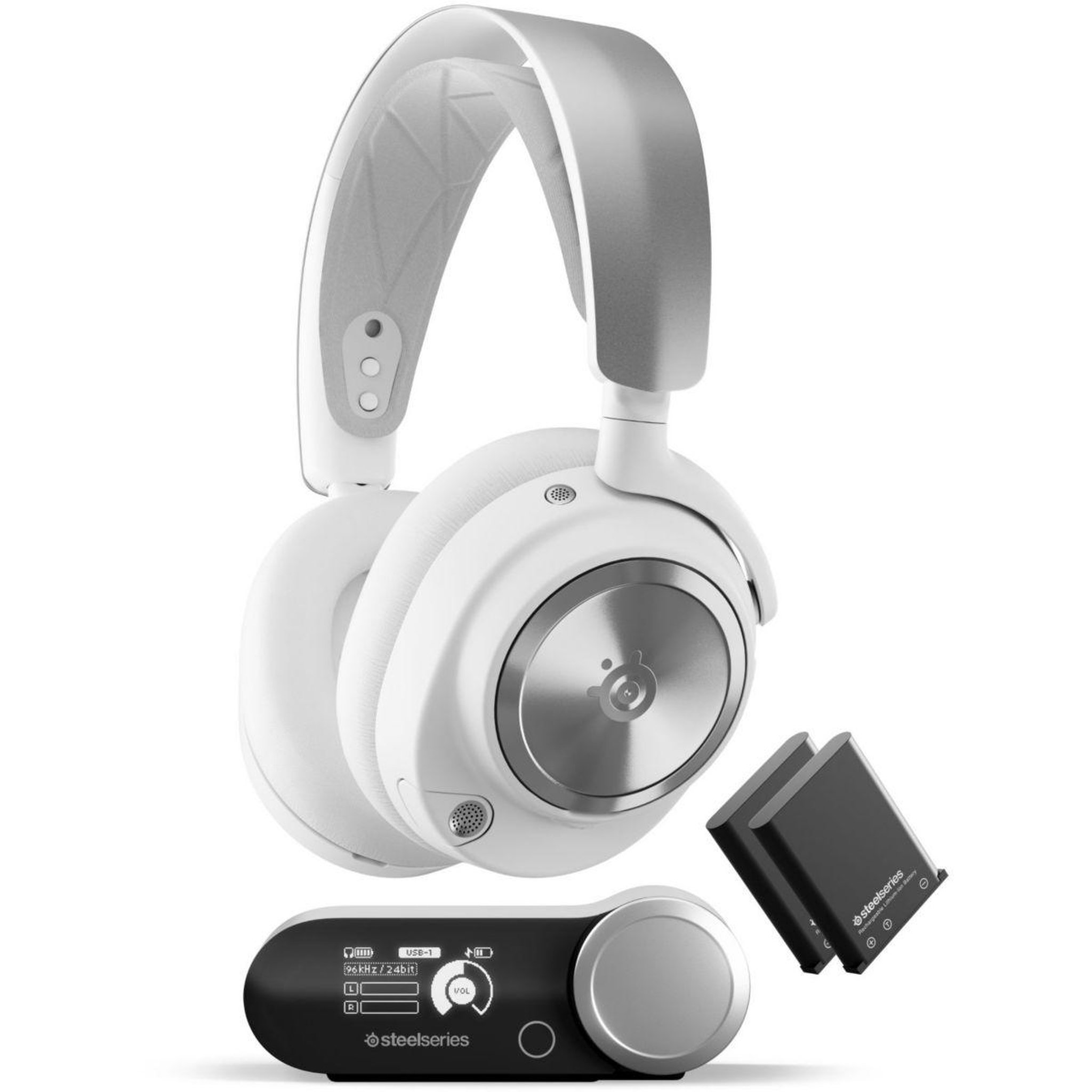 STEEL SERIES Casque gamer Arctis Nova Pro WL White