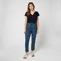 Voir la diapositive 1 : INEXTENSO Pantalon Marine femme