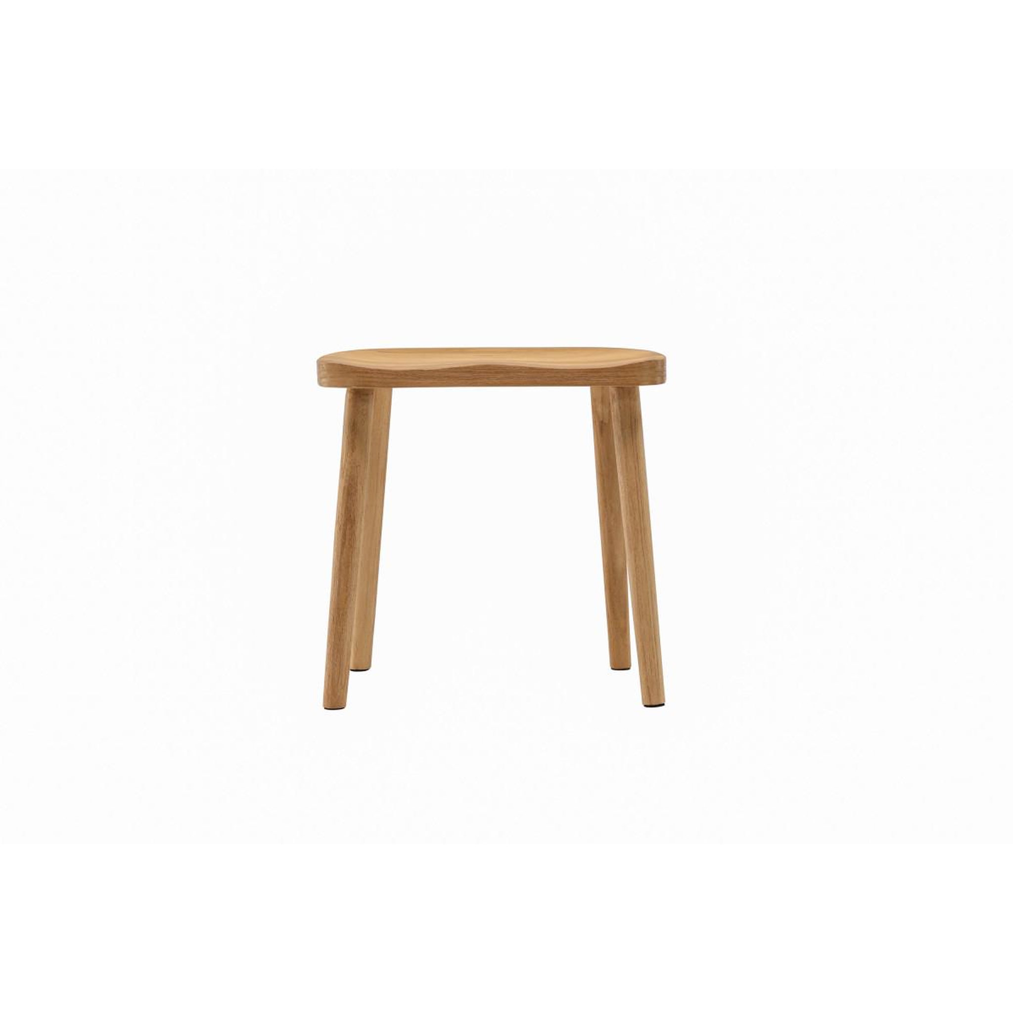 Voir la diapositive 4 : Paris Prix Tabouret en teck  orust  44cm naturel