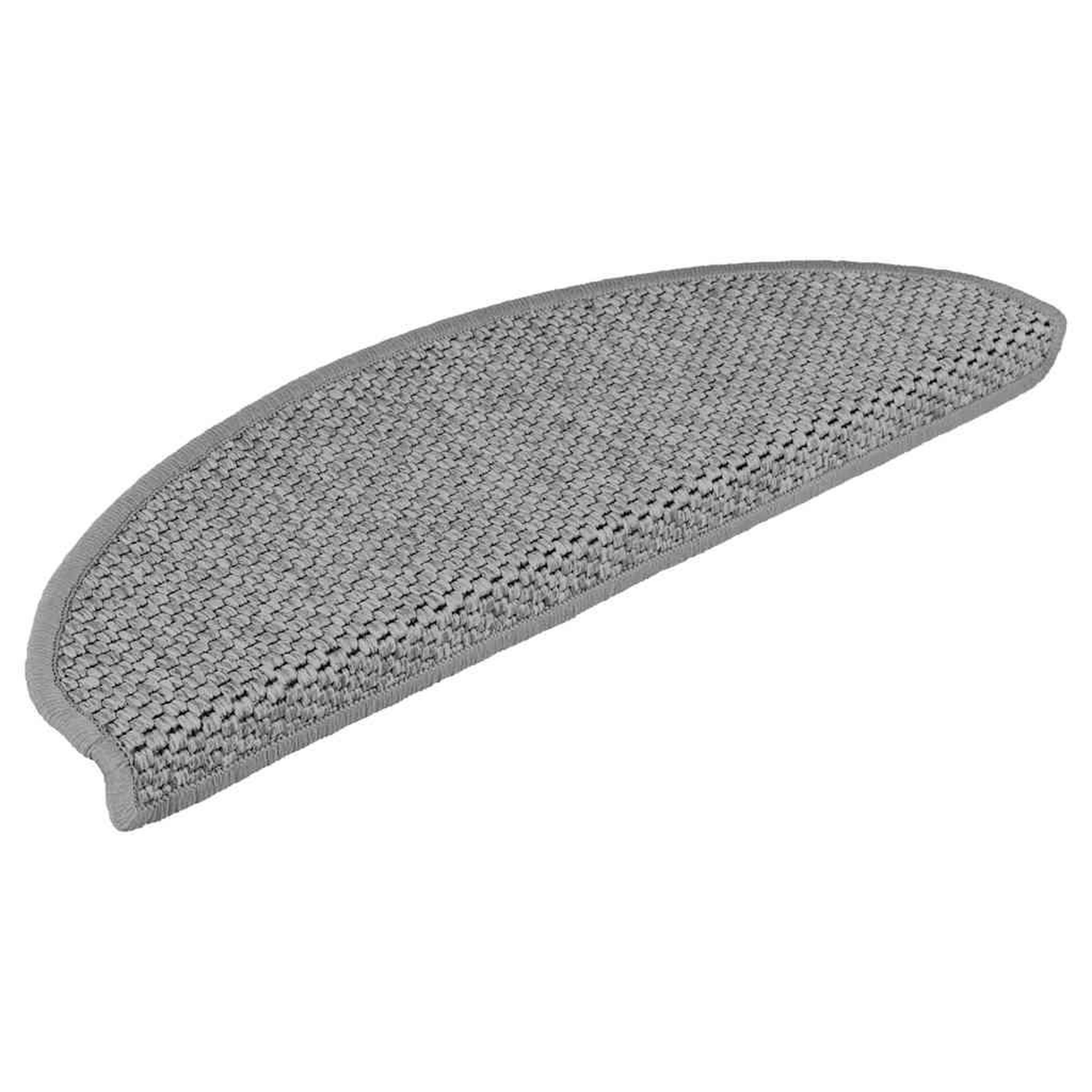 Voir la diapositive 2 : VIDAXL Tapis d'escalier autocollants 30 pcs 65x21x4 cm argente