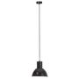Voir la diapositive 4 : VIDAXL Lampe suspendue 25 W Noir Rond 28,5 cm E27