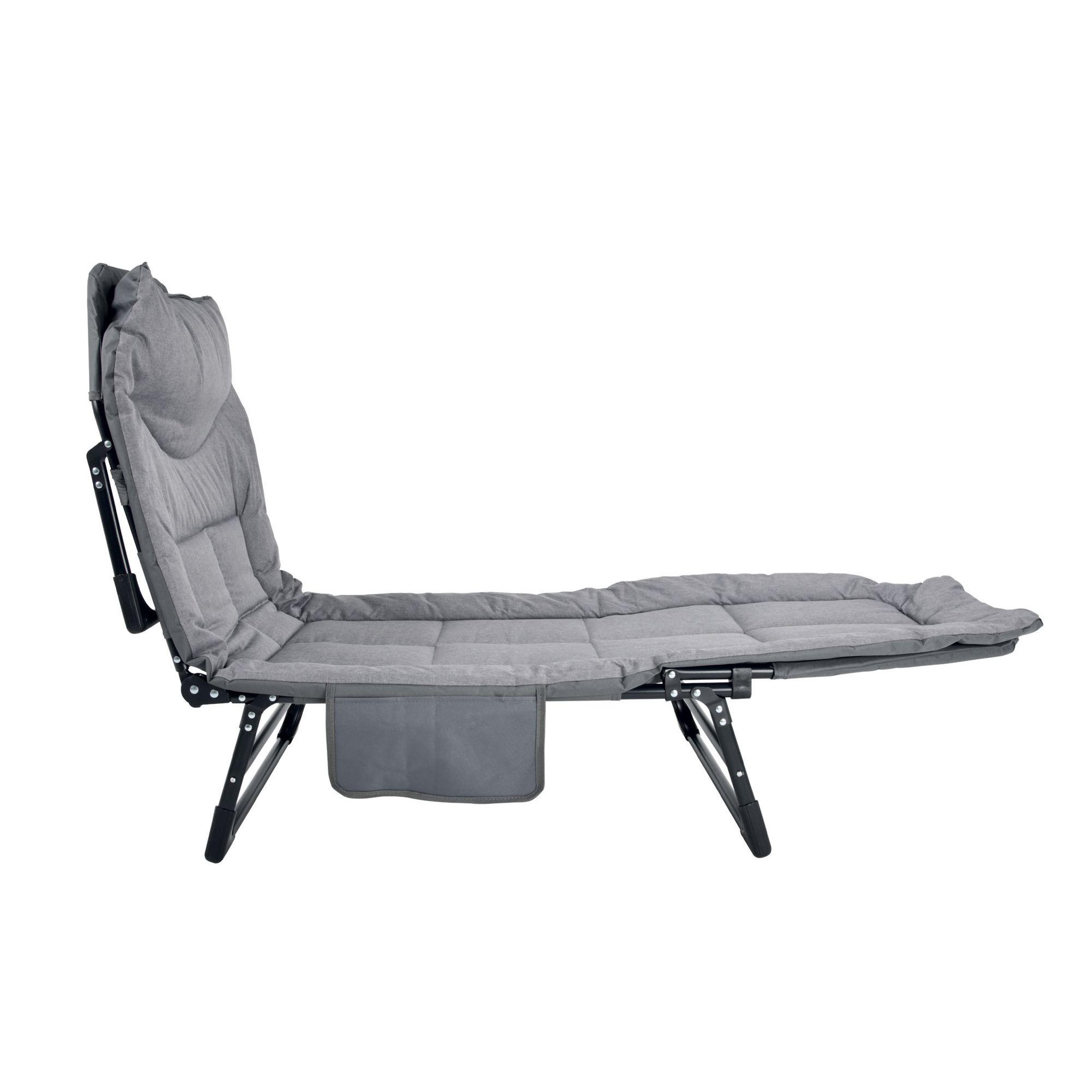 Voir la diapositive 2 : WERKAPRO Lit transat pliant confort WERKA PRO