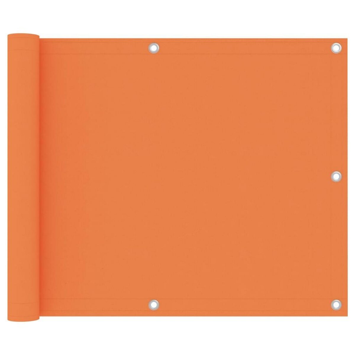 VIDAXL Ecran de balcon Orange 75x400 cm Tissu Oxford