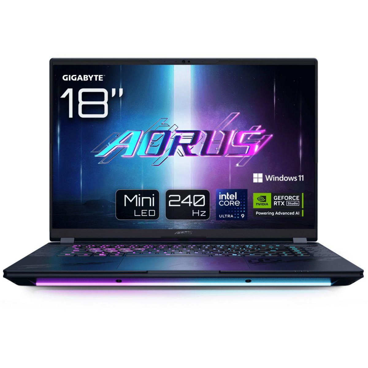 Gigabyte PC Gamer AORUS MASTER 18 BZHC6FRD45SP