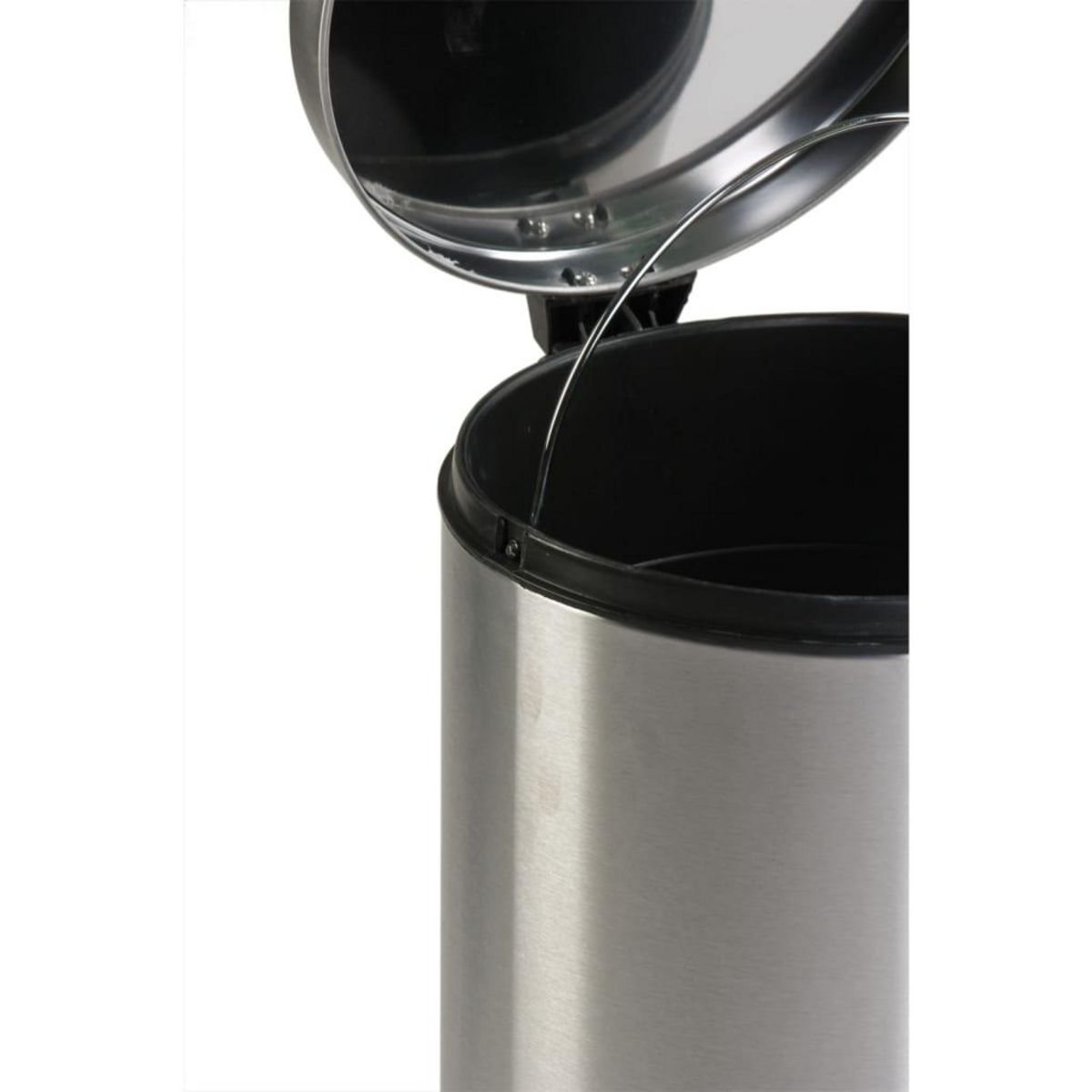 EKO EKO Poubelle a pedale Classic 30 L Argente mat