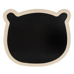 Atmosphera Kids Tableau Ardoise Murale  Ourson  53cm Noir