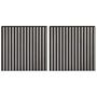 Voir la diapositive 2 : VIDAXL Panneaux muraux acoustiques 2pcs lattes 60,5x60cm placage chene