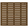 Voir la diapositive 4 : VIDAXL Tete de lit murale Marron miel 81x3x91,5 cm Bois massif de pin
