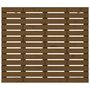 Voir la diapositive 4 : VIDAXL Tete de lit murale Marron miel 81x3x91,5 cm Bois massif de pin