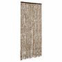 Voir la diapositive 2 : VIDAXL Moustiquaire Beige et marron 56x185 cm Chenille