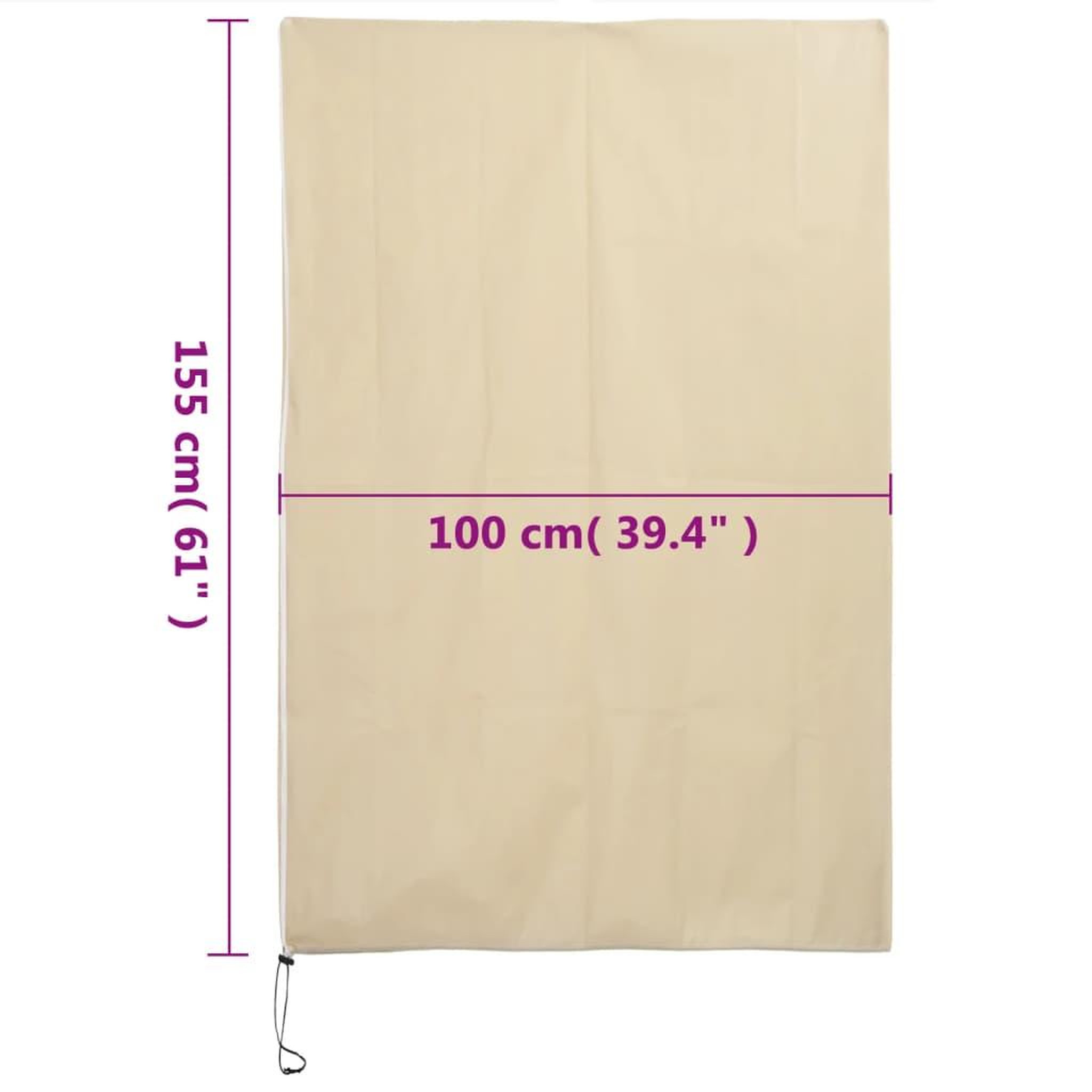 Voir la diapositive 6 : VIDAXL Housses de protection pour plantes avec fermeture eclair 10 pcs
