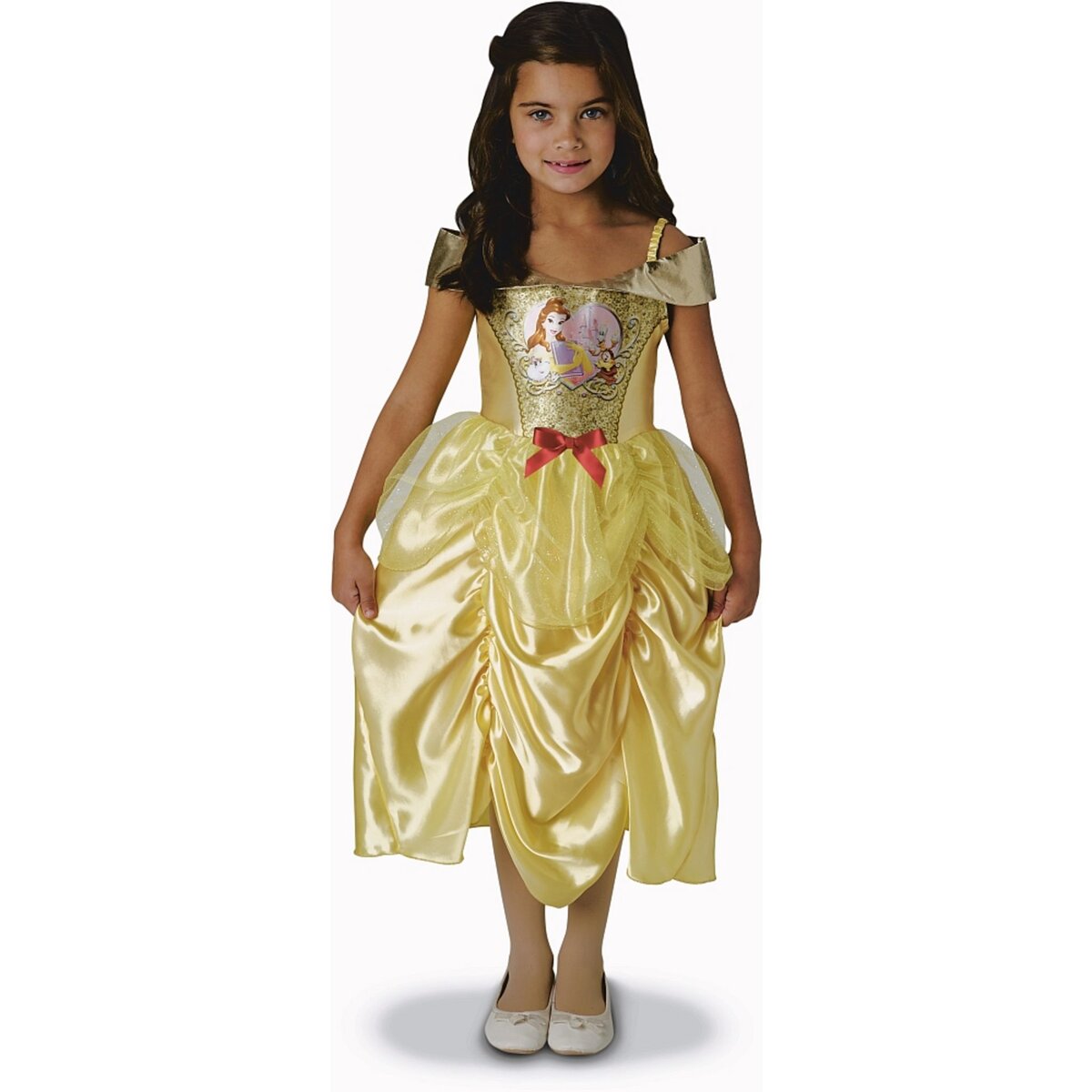 RUBIES Déguisement classique à sequin Belle Taille 3/4 ans - Disney princesse 
