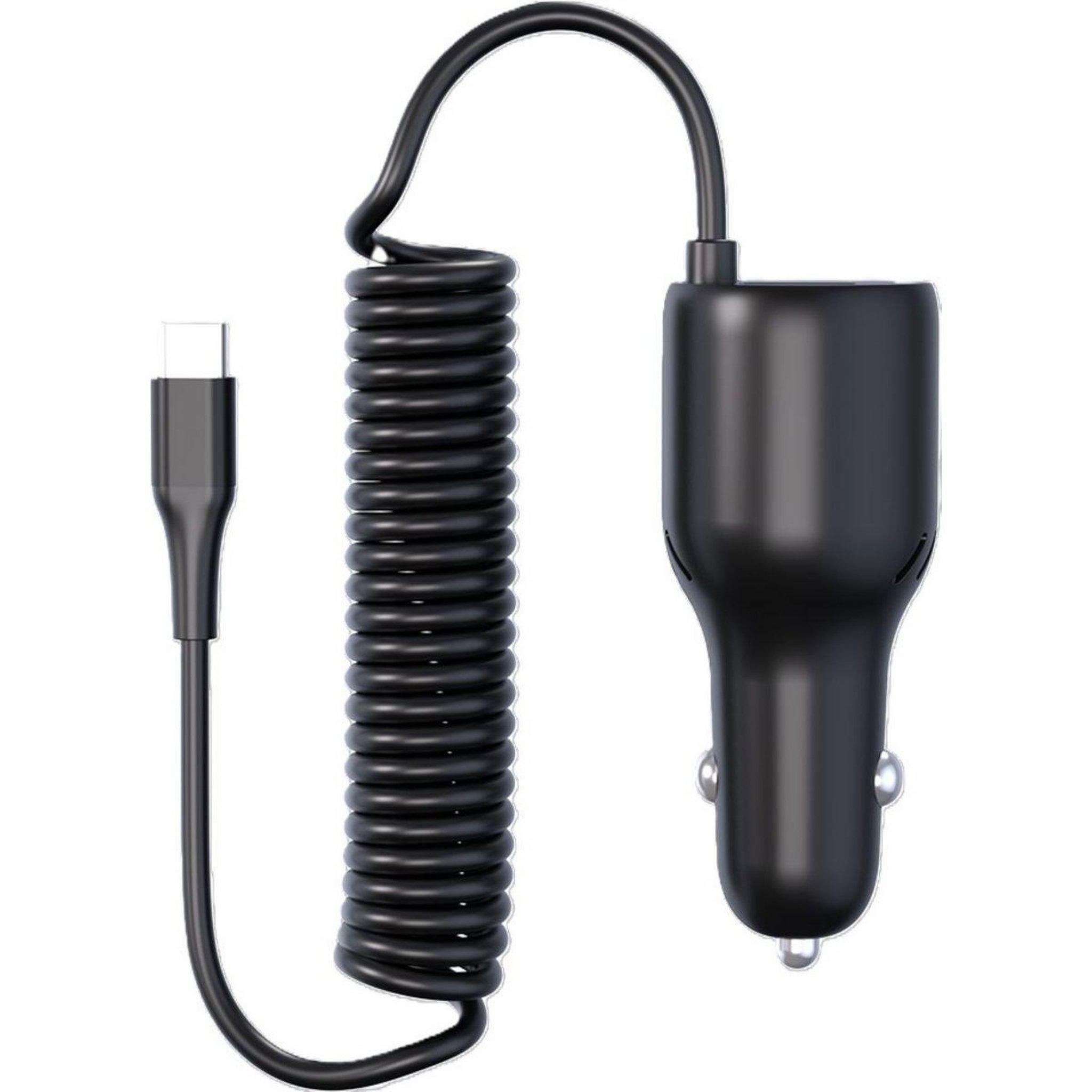 Voir la diapositive 2 : FORCE POWER Chargeur allume cigare 100w usb-a + usb-c + cable usb-c 20w