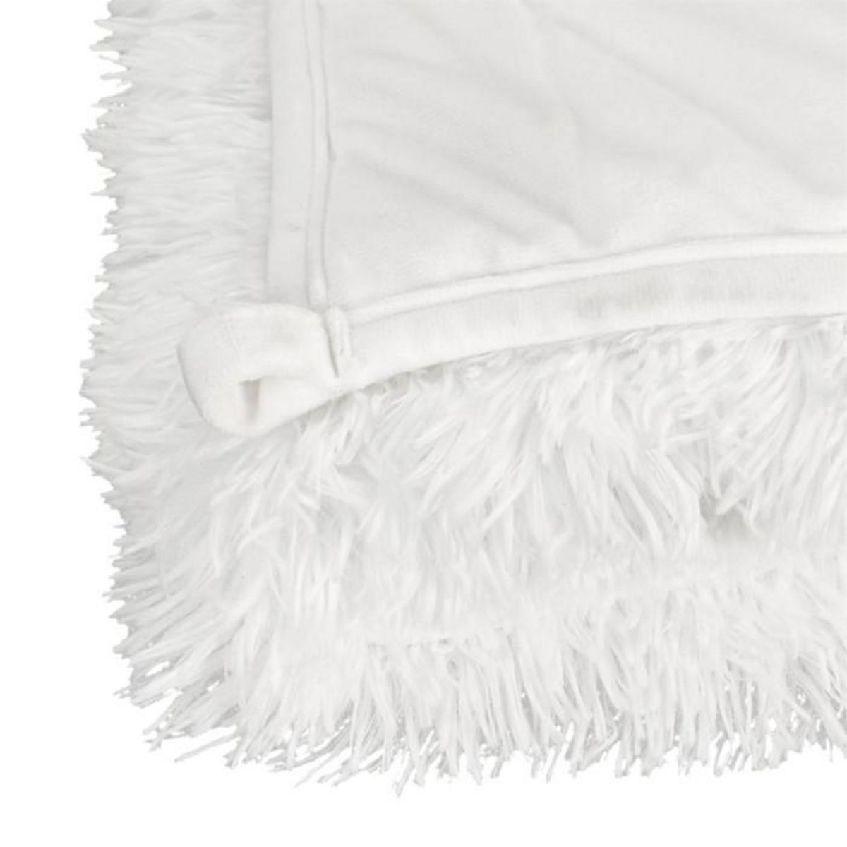 Paris Prix Couverture Pondérée  Fourrure  150x200cm Blanc