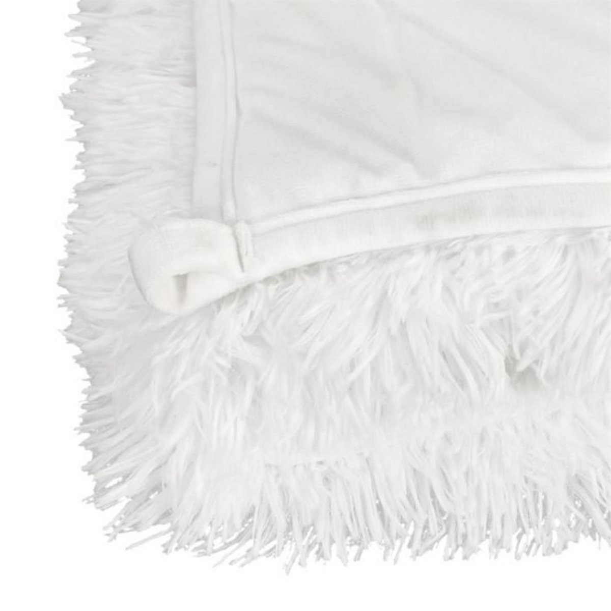 Paris Prix Couverture Pondérée  Fourrure  150x200cm Blanc