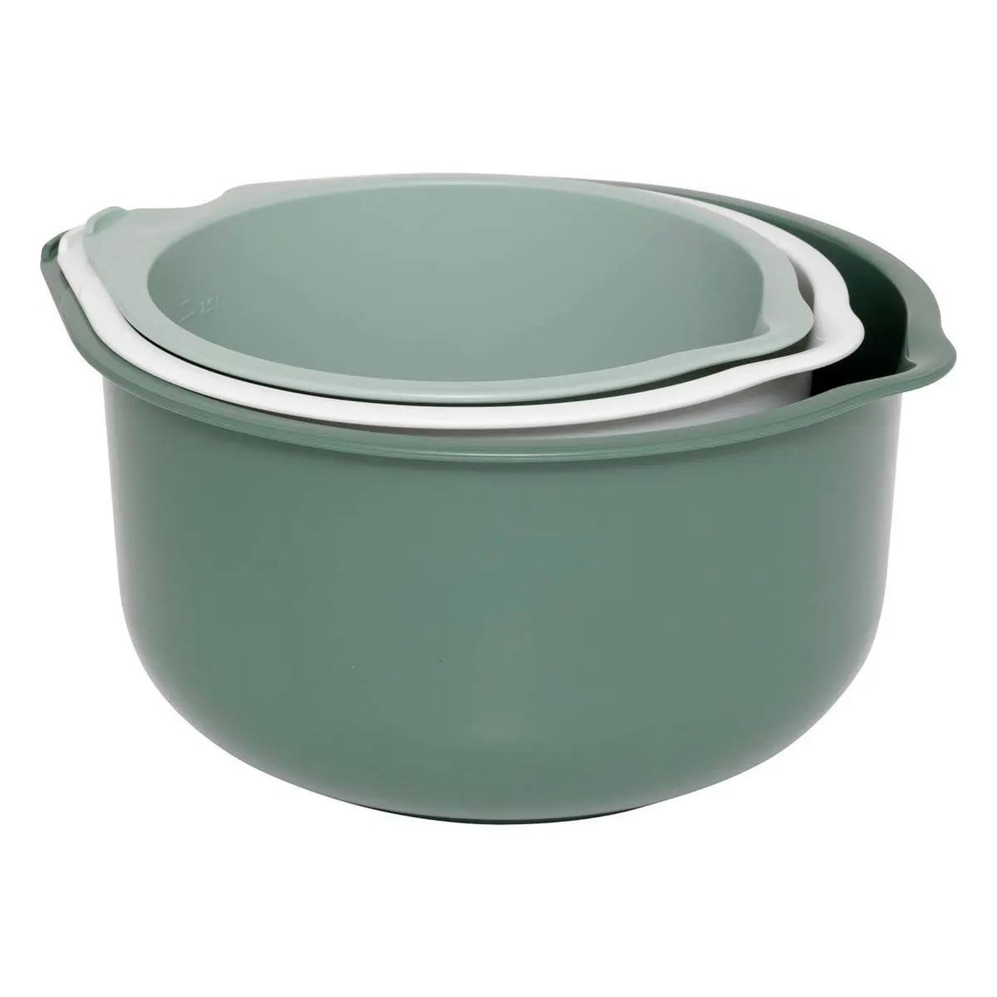 Voir la diapositive 2 : FIVE Lot de 3 bols à mixer  emboîtables  25cm multicolore