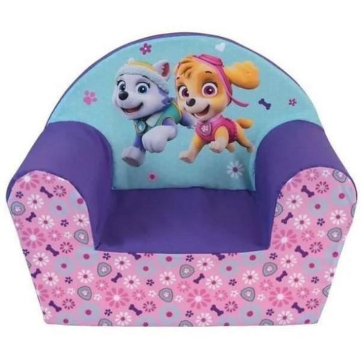 Fun House Fauteuil - Chaise - Bebe - Enfant PAT PATROUILLE Fille fauteuil club en mousse pour enfant
