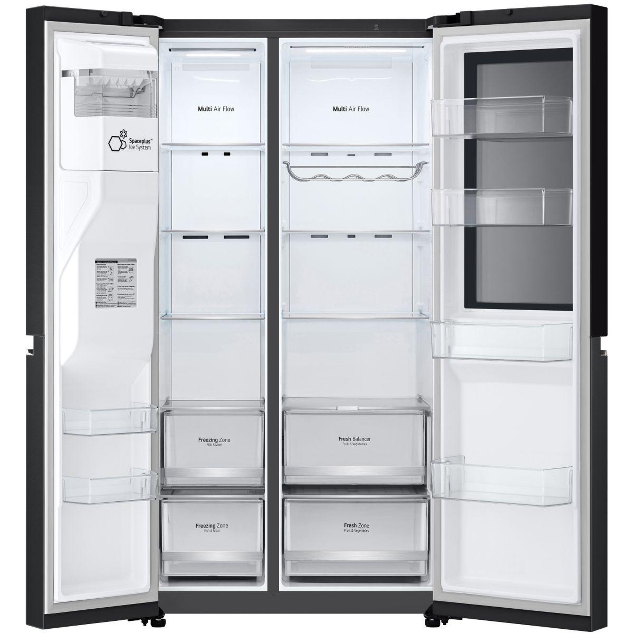 Voir la diapositive 3 : LG Réfrigérateur américain gsgv80epld instaview