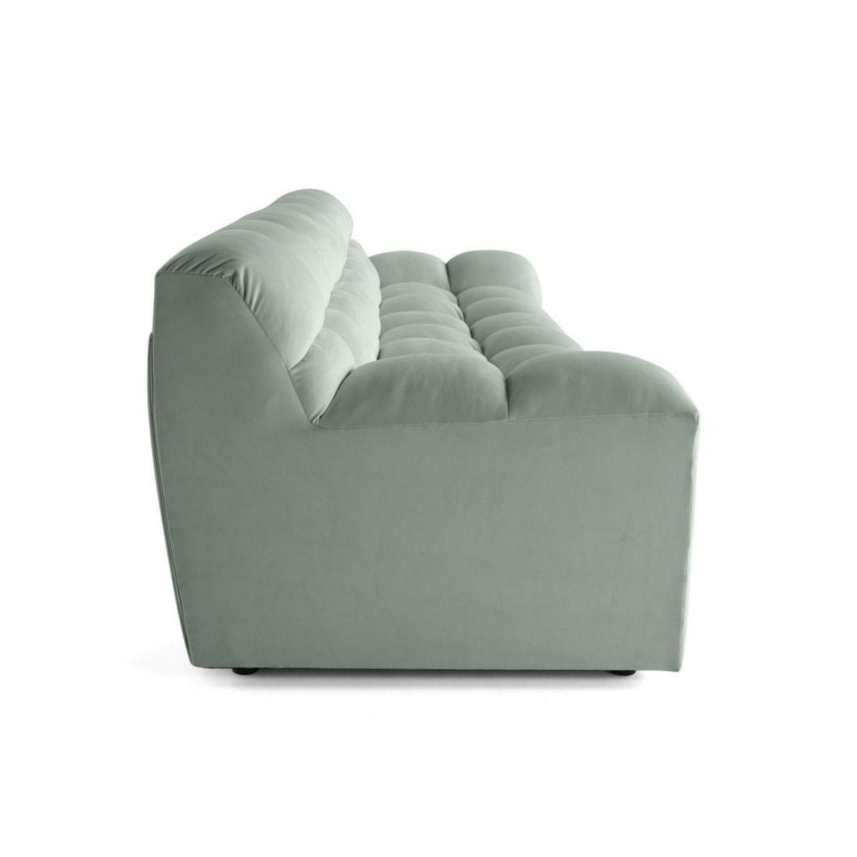 LISA DESIGN Napoli - canapé droit 4 places - en velours