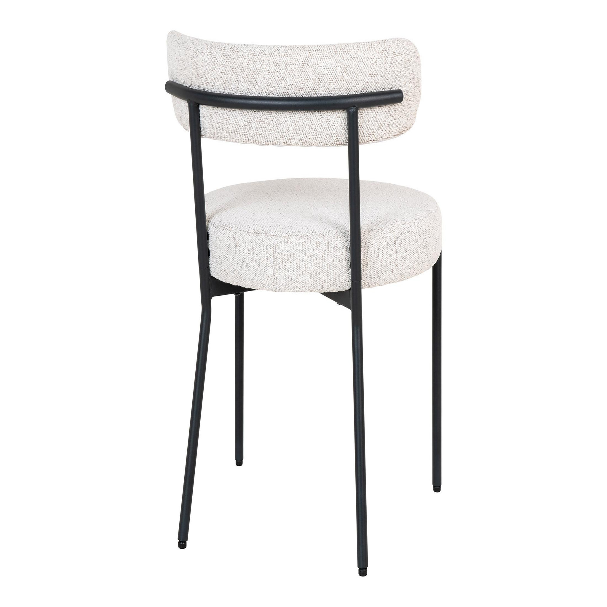 Voir la diapositive 4 : LISA DESIGN Ivanec - lot de 2 chaises - en tissu bouclette